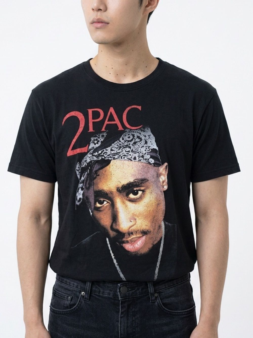 2 PAC Graphic Tee Black Short Sleeve Men’s or Women’s Size Small